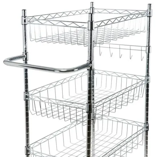 Organize It All 4 Tier Utility Cart {6}