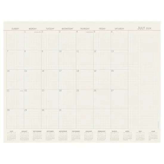 TF Publishing 2024-2025 Large Vintage Professional Desk Pad Calendar {1}