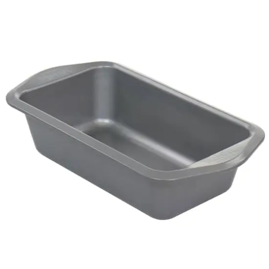 Martha Stewart Gray 9" Nonstick Carbon Steel Loaf Pan {1}