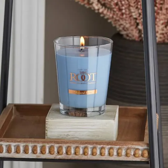 Root Candles 10.5oz. Large Scented Honeycomb Veriglass Jar Candle Mineral Salts {3}