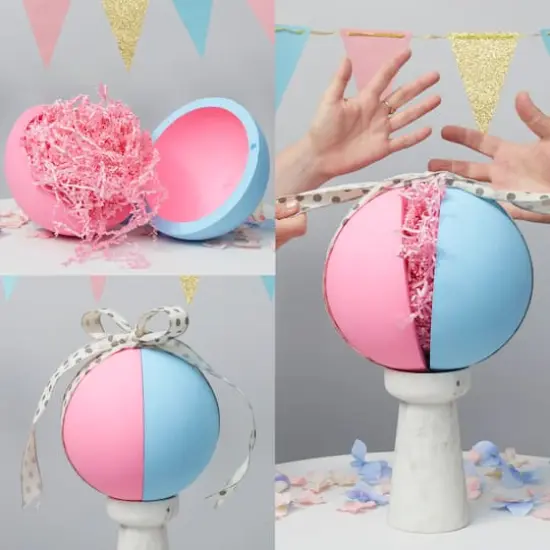 FloraCraft&reg; SmoothFōM&reg; 7.8" Hollow Foam Half Ball {10}