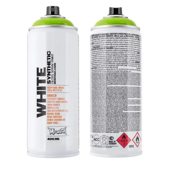 Montana&trade; Cans WHITE Spray Paint 6020 Caipirinha {1}