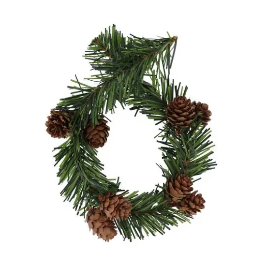 Haute Decor GarlandTies 18" Noble Pine Ties with Pine Cones, 20ct. {1}