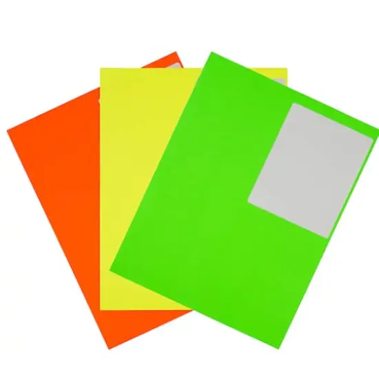 JAM Paper Extra Large Bright Neon Shipping Address Label Stickers, 360ct. {4}