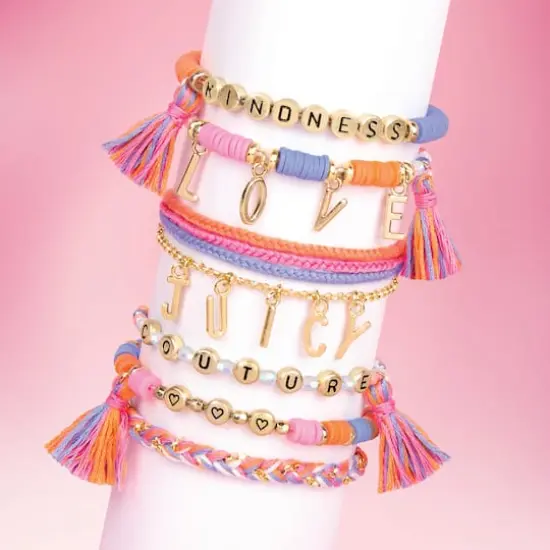 Make It Real Juicy Couture Love Letters Bracelets Activity Kit {5}