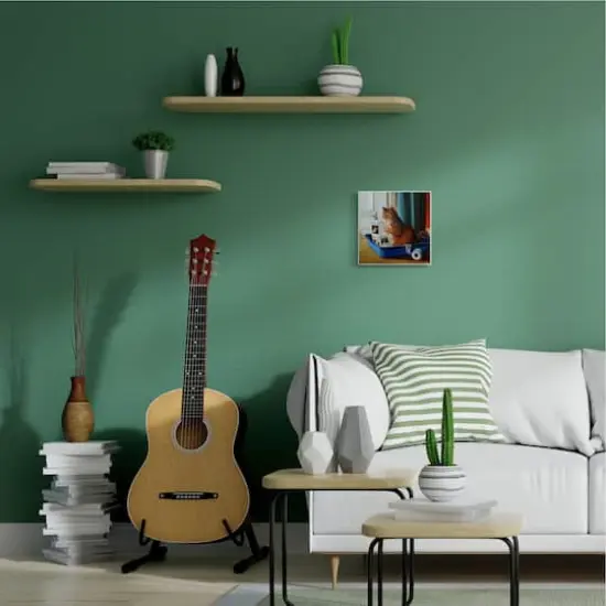 Stupell Industries Cat Reading Newspaper Wall Plaque {4}