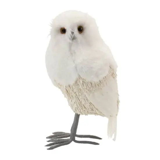 12.5" Winter Owl D&eacute;cor Set {4}