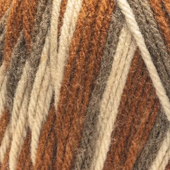 Red Heart&reg; All in One&trade; Granny Square Petit&trade; Yarn Mocha {4}