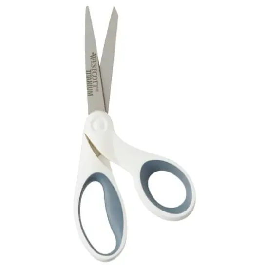 Westcott&reg; Bent Titanium Scissors {1}