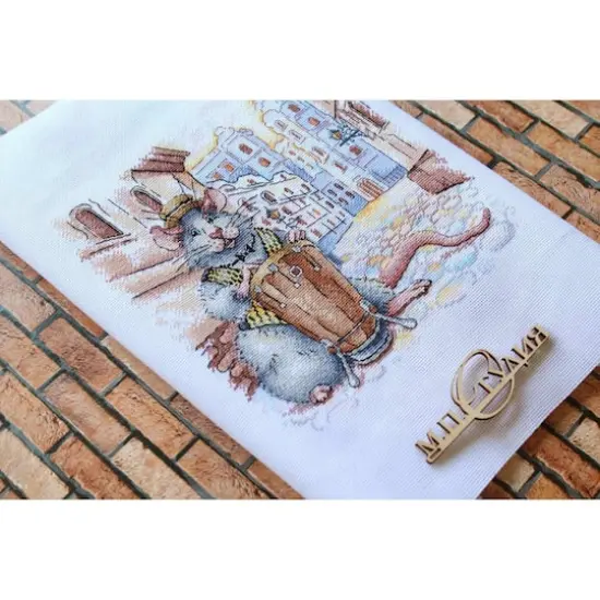 MP Studia Italian Streets Cross Stitch Kit {7}