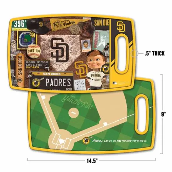 MLB Retro Series Cutting Board San Diego Padres {4}