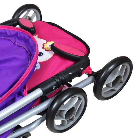 Lissi Dolls Baby Doll Umbrella Stroller Twin Set with 2 Toy Baby Dolls {7}
