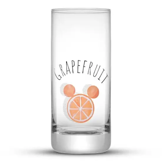 JoyJolt® Disney® 14.2oz. Mickey Mouse Citrus Tall Drinking Glass, 4ct. {3}