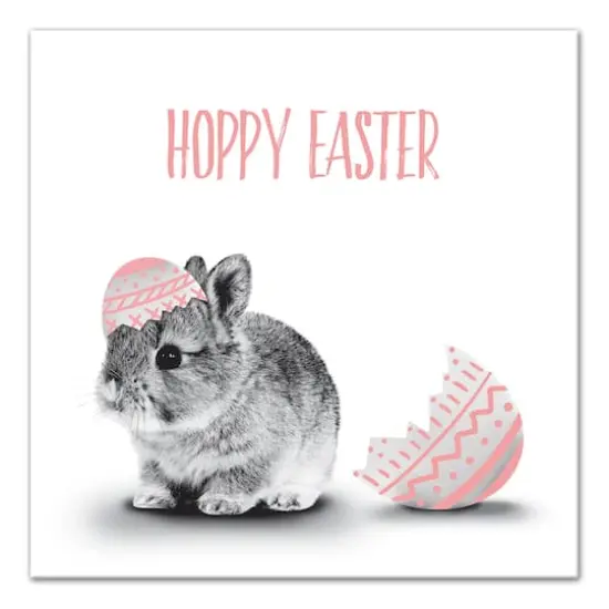 Hatched Bunny Canvas Wall Art {1}