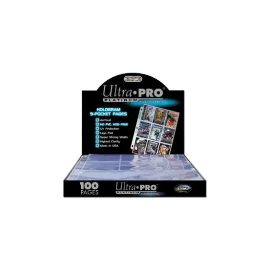 Ultra Pro Platinum 9-Pocket Sheets, 100ct. {4}