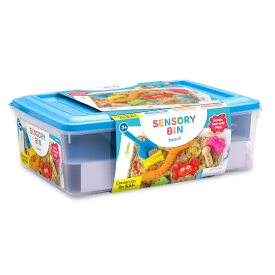 Creativity for Kids&reg; Beach Sensory Bin {12}