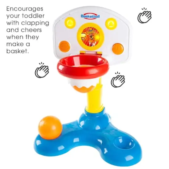 Toy Time Kid's Mini Basketball Hoop {5}