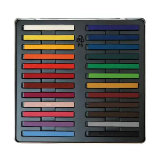 Cretacolor&reg; Pastel Carr&eacute; 24 Piece Hard Pastel Tin Set {3}