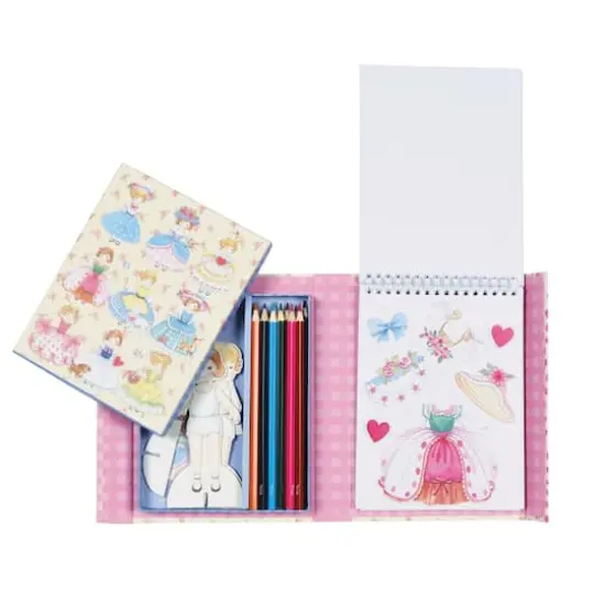 Tiger Tribe Vintage Paper Dolls Craft Kit {3}