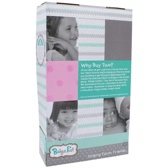 Goldberger Baby's First® Singing Farm Friends™ Baby Doll with Duck Outfit {6}