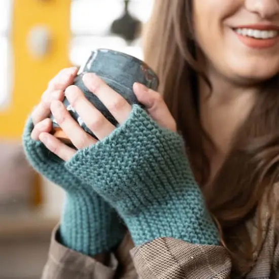 Lion Brand&reg; Wool-Ease&reg; Roving Origins Yarn Blush {3}