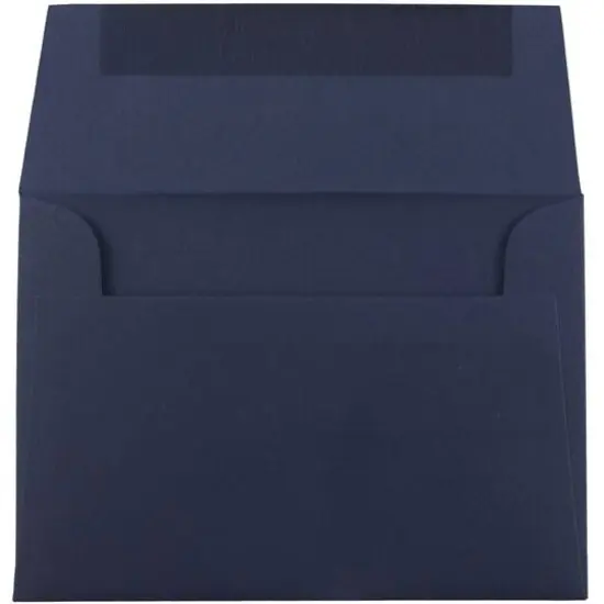 JAM Paper A1 Premium Invitation Envelopes, 50ct. Navy Blue {4}