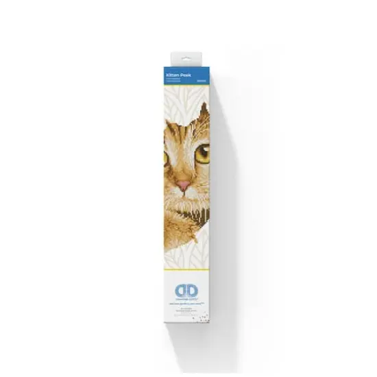 Diamond Dotz&reg; Intermediate Kitten Peek Diamond Facet Art Kit {3}