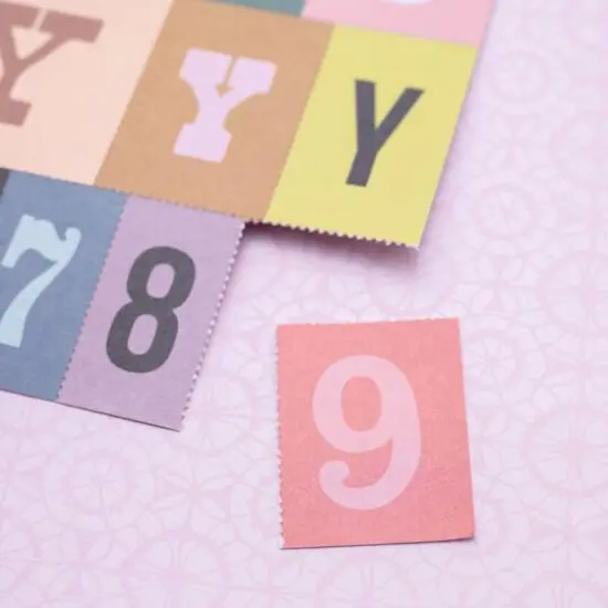 American Crafts&trade; Maggie Holmes Market Square 12" x 12" Cardstock, 5 Sheets {3}