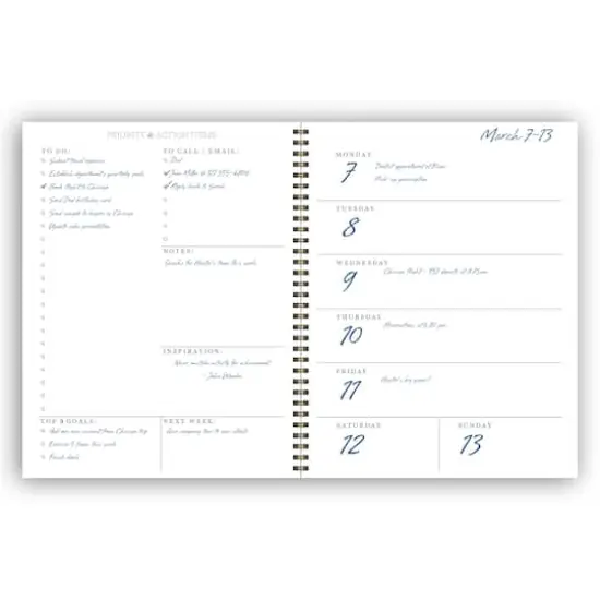 TF Publishing Undated Executive Weekly Planner {3}