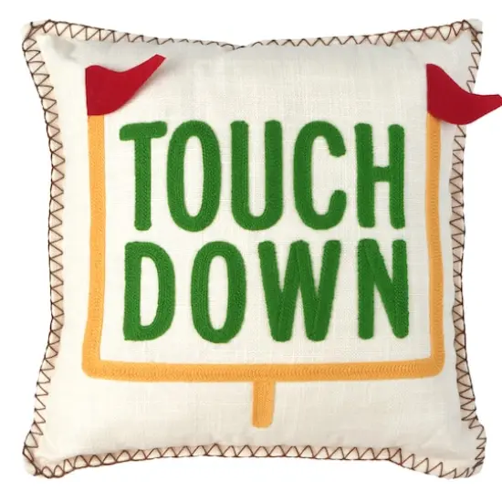 14" x 14" Touchdown Throw Pillow by Celebrate It&trade; {1}