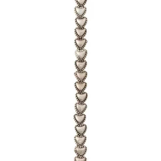 Antique Silver Metal Heart Beads, 6mm by Bead Landing&trade; {1}
