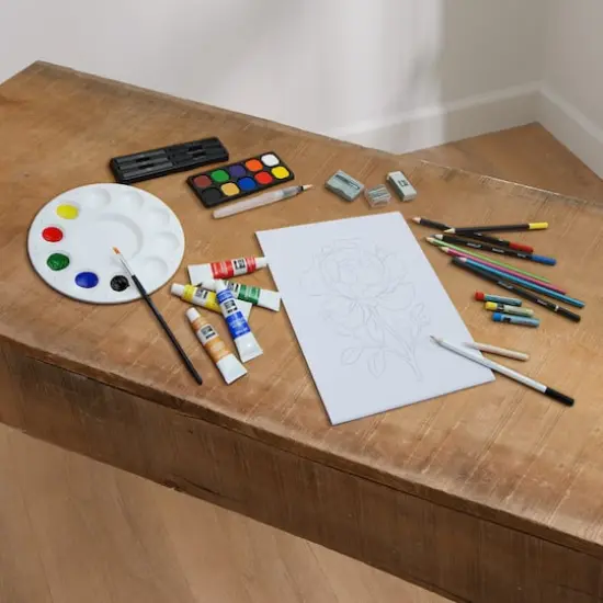 100pc. Mixed Media Art Set by Artist's Loft&trade; {3}