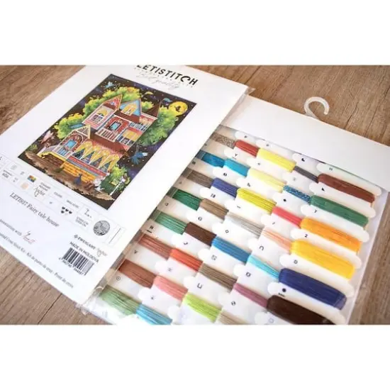 Letistitch Fairy Tale House Counted Cross Stitch Kit {6}