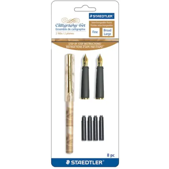 Staedtler&reg; 2-Nib Calligraphy Set {1}
