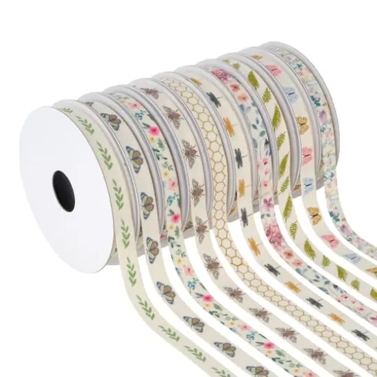 3/8" x 2yd. Insects Value Pack Ribbon by Celebrate It&reg; {1}