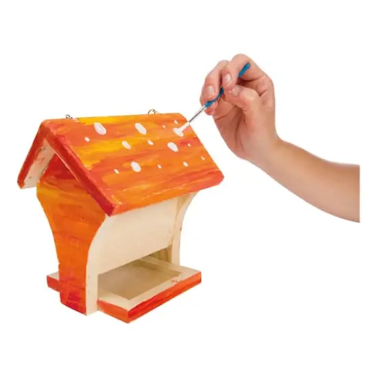 Toysmith Beetle & Bee Paint a Bird Bistro&trade; DIY Birdhouse Activity Kit {3}