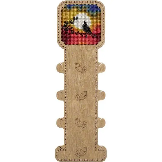 Wonderland Crafts Bird Embroidery Blank Wood Organizer {5}