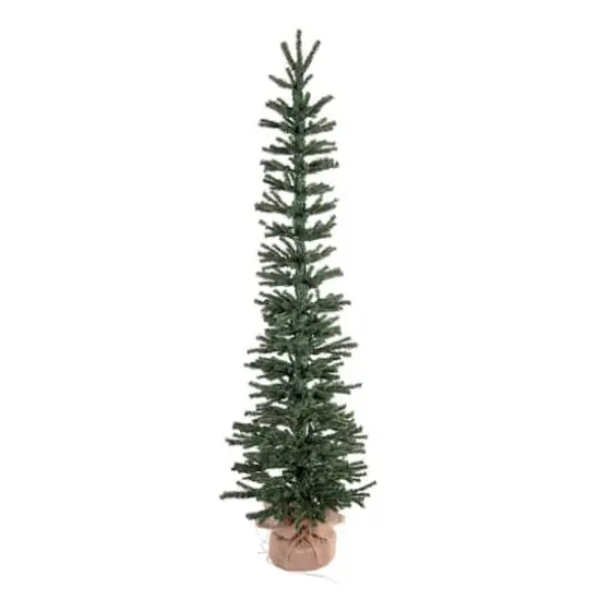 4ft. Unlit Pine Artificial Christmas Tree in Burlap Base {1}