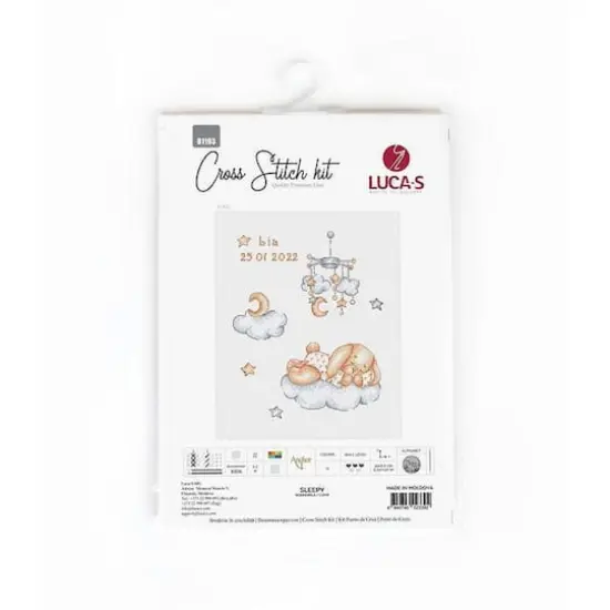 Luca-s Sleepy Counted Cross Stitch Kit {4}