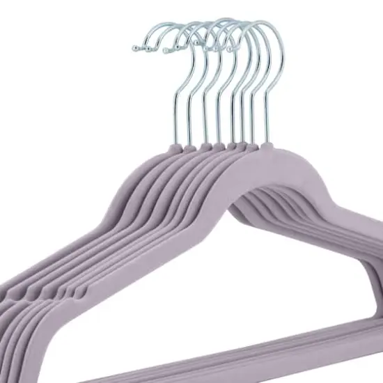 Laura Ashley Kids Velvet Hangers, 25ct. Lavender {7}