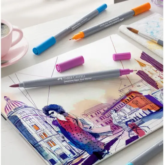 Goldfaber Woman Dual Ended Aqua Markers, 24ct. {4}