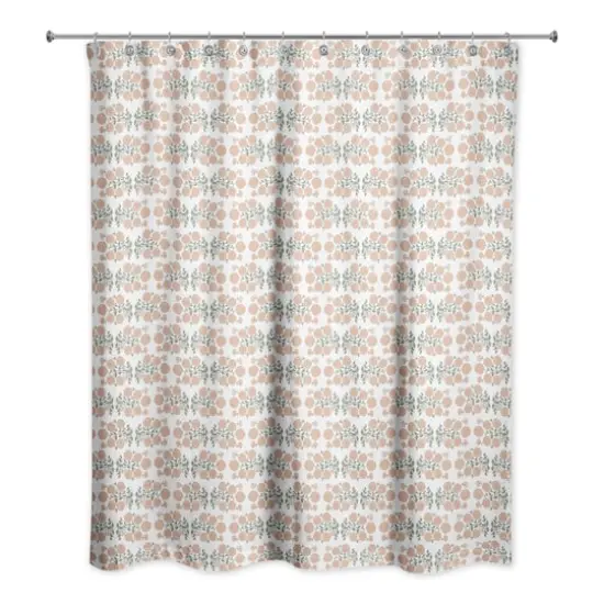 Happy Florals Shower Curtain {1}