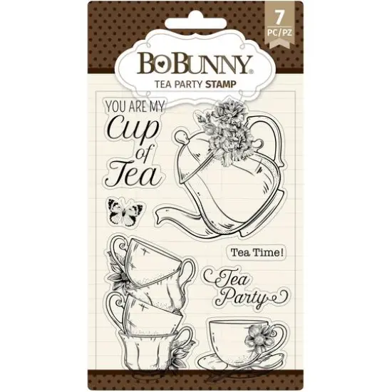 Bo Bunny&reg; Tea Party Clear Stamps {3}