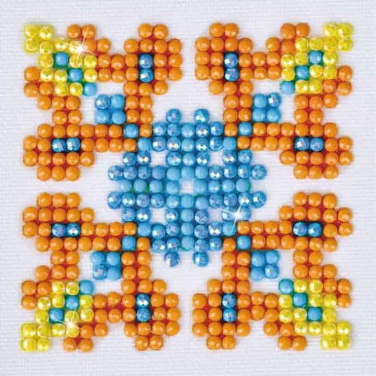 Diamond Dotz&reg; Starter Autumn Mandala 2 Diamond Facet Art Kit {1}