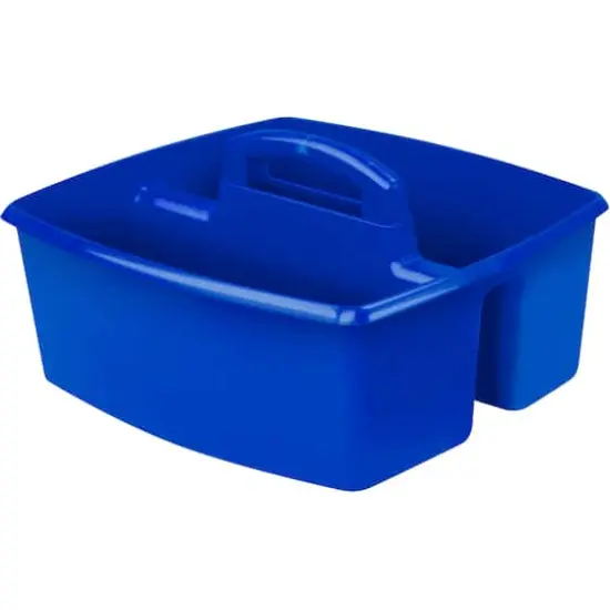 Storex Large Caddy, 3ct. Blue {4}