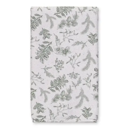 Merry & Bright Wreath Tea Towel Set {4}