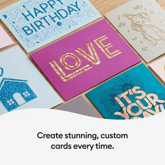 Cricut&reg; R10 Cutaway Cards, Pastel Sampler {6}