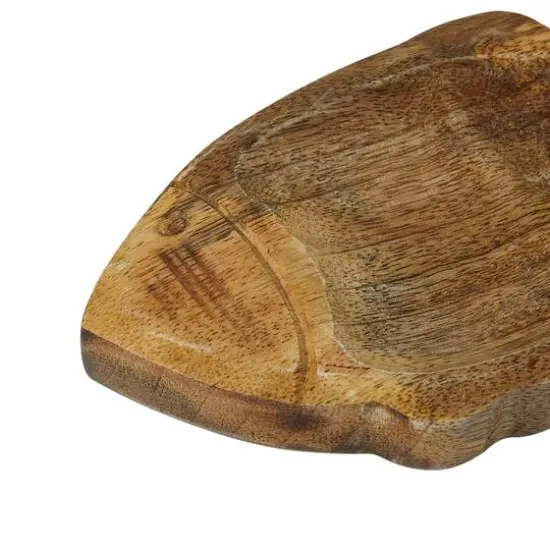 Hello Honey® 8" Coastal Carved Fish-Shaped Wood Serving Tray {5}