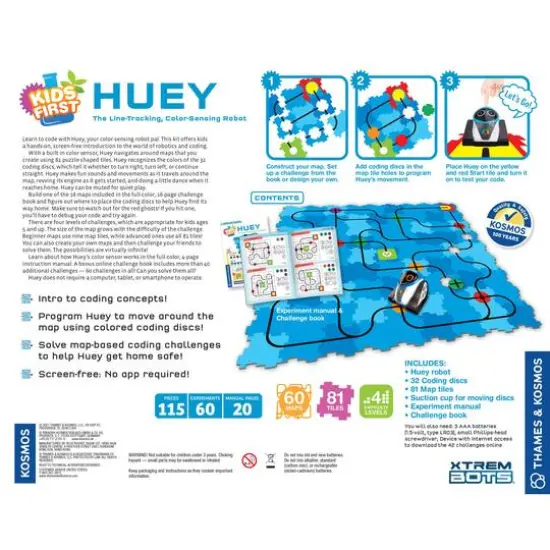 Thames & Kosmos Huey: The Line-Tracking, Color-Sensing Robot {3}