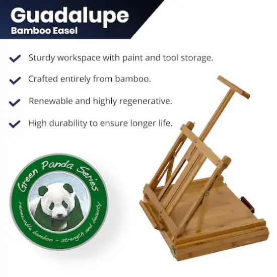 Pacific Arc Compact Tabletop Easel with Storage {7}